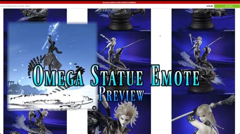 ff14 omega emote buy|ffxiv omega statue emote.